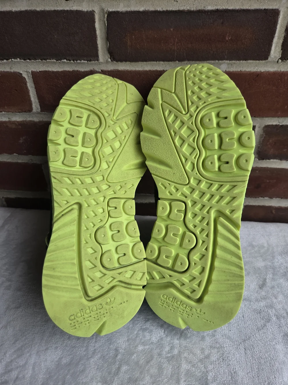 Adidas x IVY PARK Nite Jogger Green Volt Boost Sneakers Men's 8.5 US